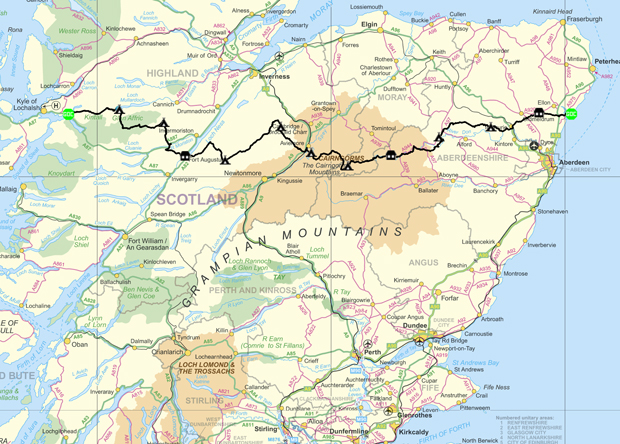 2004 route map