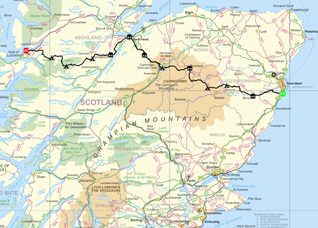 2007 route map